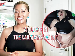 Ersties - Hot Babe Risks Getting Caught To Masturbate In A Car free video