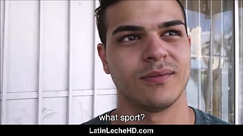 Straight Young Spanish Latino Jock Interviewed By Gay Guy On Street Has Sex With Him For Money Pov free video