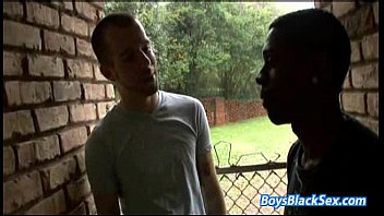Blacks On Boys - Gay Bareback Hardcore Fuck Video 02 free video