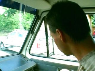 Thick Mature Lady From Germany Sucking A Hard Dick In The Back Of The Van free video