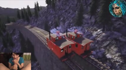 Sexy Step Mom Helps Railroads Online Caboose Side By Side Racing free video